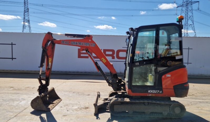 2018 Kubota KX027-4 Mini Excavators For Auction: Leeds, UK – 30th April, 1st, 2nd & 3rd May 25 full