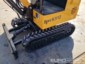 Unused 2025 JPC KV12 Micro Excavators For Auction: Leeds, UK – 30th April, 1st, 2nd & 3rd May 25 full
