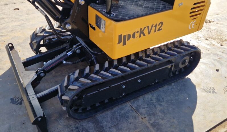 Unused 2025 JPC KV12 Micro Excavators For Auction: Leeds, UK – 30th April, 1st, 2nd & 3rd May 25 full