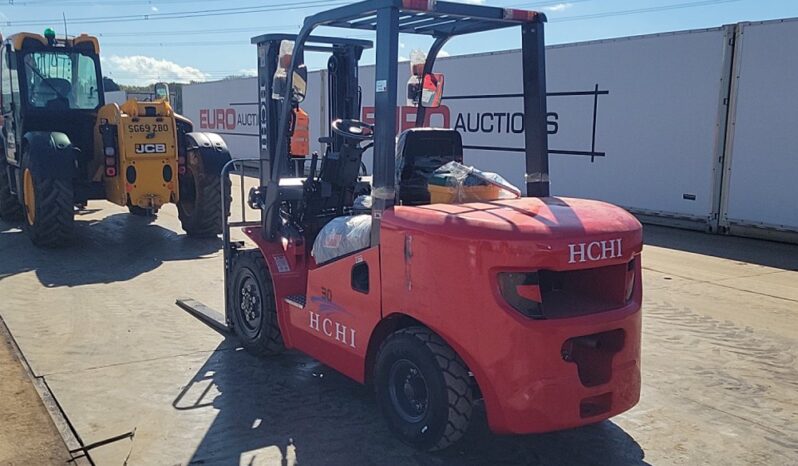 Unused 2025 HCHI CPCD30 Forklifts For Auction: Leeds, UK – 30th April, 1st, 2nd & 3rd May 25 full
