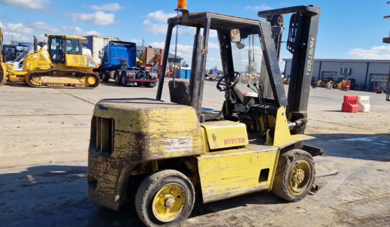 Hyster Diesel Forklift, 2 Stage Mast, Side Shift, Forks Forklifts For Auction: Leeds, UK – 30th April, 1st, 2nd & 3rd May 25 full