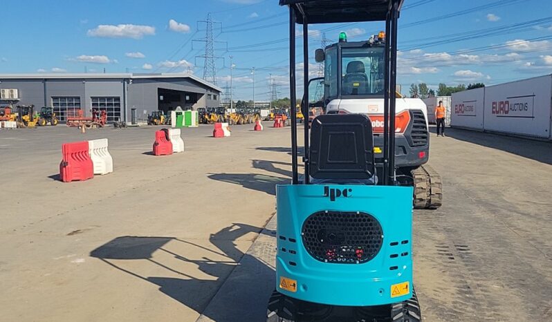 Unused 2024 JPC KV12 Micro Excavators For Auction: Leeds, UK – 30th April, 1st, 2nd & 3rd May 25 full