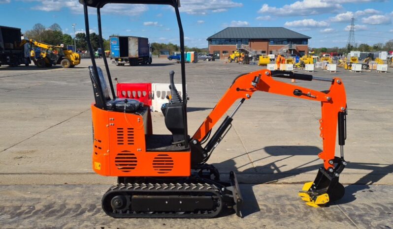 Unused 2024 JPC KV12 Micro Excavators For Auction: Leeds, UK – 30th April, 1st, 2nd & 3rd May 25 full