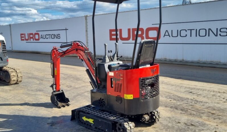 Unused 2024 JPC HT12 Micro Excavators For Auction: Leeds, UK – 30th April, 1st, 2nd & 3rd May 25 full