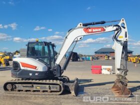 2022 Bobcat E88 6 Ton+ Excavators For Auction: Leeds, UK – 30th April, 1st, 2nd & 3rd May 25 full