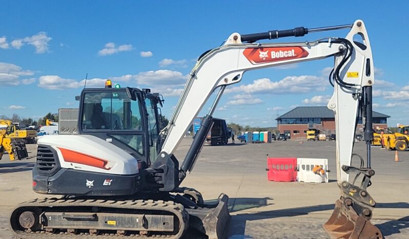 2022 Bobcat E88 6 Ton+ Excavators For Auction: Leeds, UK – 30th April, 1st, 2nd & 3rd May 25 full