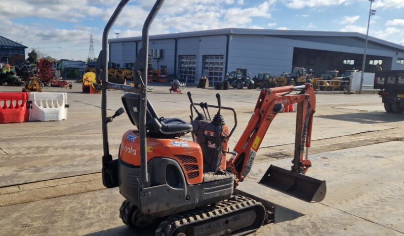 Kubota K008-3 Micro Excavators For Auction: Leeds, UK – 30th April, 1st, 2nd & 3rd May 25 full