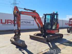 2020 Kubota U48-4 Mini Excavators For Auction: Leeds, UK – 30th April, 1st, 2nd & 3rd May 25