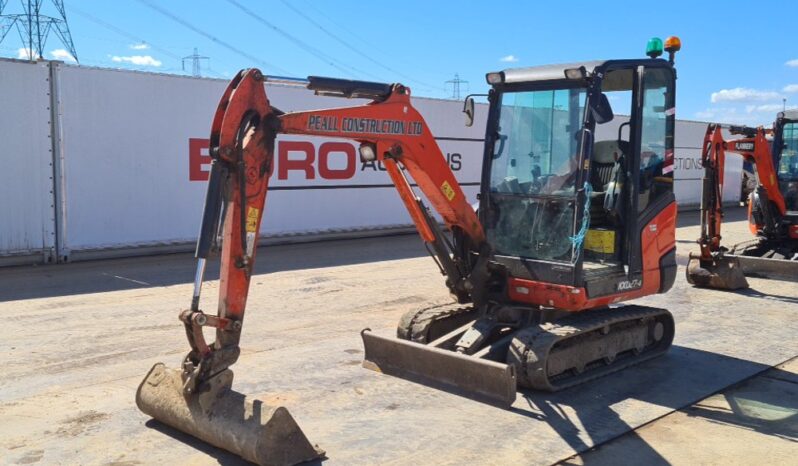 2018 Kubota KX027-4 Mini Excavators For Auction: Leeds, UK – 30th April, 1st, 2nd & 3rd May 25