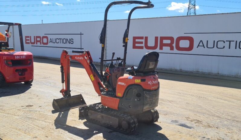 2016 Kubota K008-3 Micro Excavators For Auction: Leeds, UK – 30th April, 1st, 2nd & 3rd May 25 full