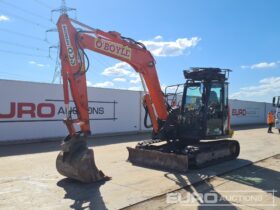 2019 Hitachi ZX85USB-5 6 Ton+ Excavators For Auction: Leeds, UK – 30th April, 1st, 2nd & 3rd May 25