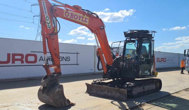 2019 Hitachi ZX85USB-5 6 Ton+ Excavators For Auction: Leeds, UK – 30th April, 1st, 2nd & 3rd May 25