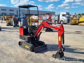 Unused 2024 JPC HT12 Micro Excavators For Auction: Leeds, UK – 30th April, 1st, 2nd & 3rd May 25 full