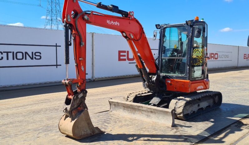 2021 Kubota U50-5 Mini Excavators For Auction: Leeds, UK – 30th April, 1st, 2nd & 3rd May 25