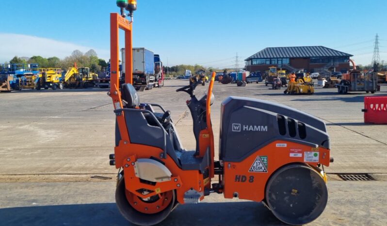 2024 Hamm HD8VV Rollers For Auction: Leeds, UK – 30th April, 1st, 2nd & 3rd May 25 full