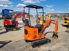 Unused 2024 JPC KV12 Micro Excavators For Auction: Leeds, UK – 30th April, 1st, 2nd & 3rd May 25 full