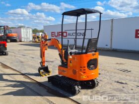Unused 2024 JPC KV12 Micro Excavators For Auction: Leeds, UK – 30th April, 1st, 2nd & 3rd May 25 full