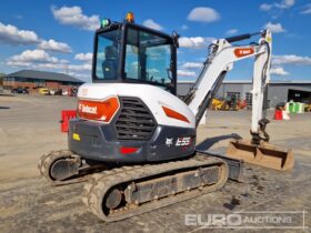 2023 Bobcat E55z Mini Excavators For Auction: Leeds, UK – 30th April, 1st, 2nd & 3rd May 25 full