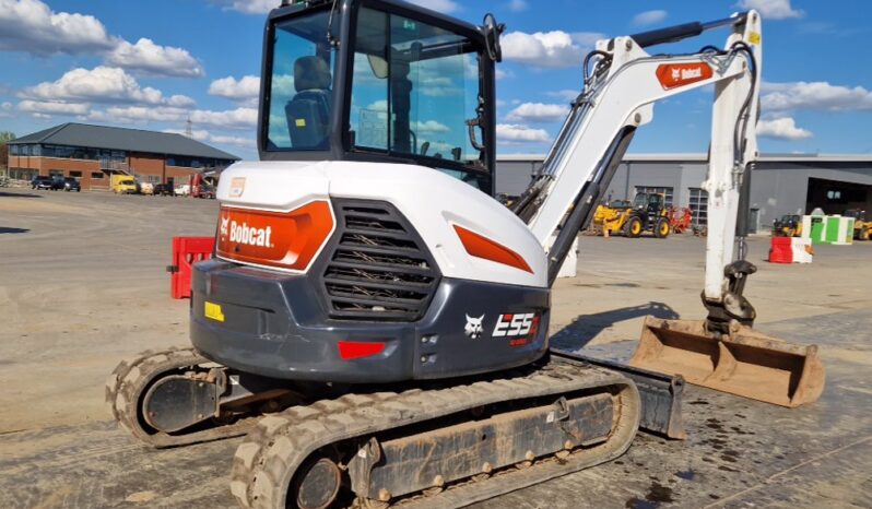 2023 Bobcat E55z Mini Excavators For Auction: Leeds, UK – 30th April, 1st, 2nd & 3rd May 25 full