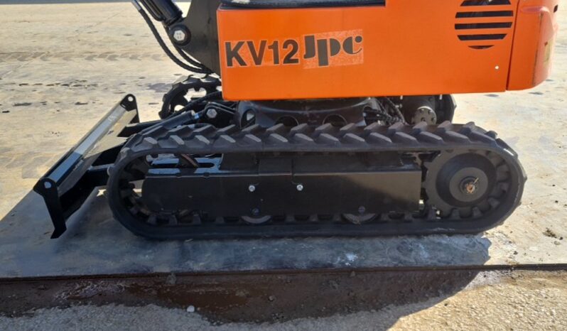 Unused 2024 JPC KV12 Micro Excavators For Auction: Leeds, UK – 30th April, 1st, 2nd & 3rd May 25 full