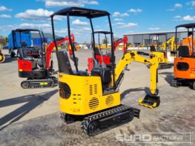 Unused 2025 JPC KV12 Micro Excavators For Auction: Leeds, UK – 30th April, 1st, 2nd & 3rd May 25 full