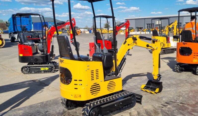 Unused 2025 JPC KV12 Micro Excavators For Auction: Leeds, UK – 30th April, 1st, 2nd & 3rd May 25 full