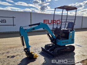 Unused 2025 JPC KV12 Micro Excavators For Auction: Leeds, UK – 30th April, 1st, 2nd & 3rd May 25