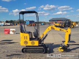 Unused 2024 JPC KV12 Micro Excavators For Auction: Leeds, UK – 30th April, 1st, 2nd & 3rd May 25 full