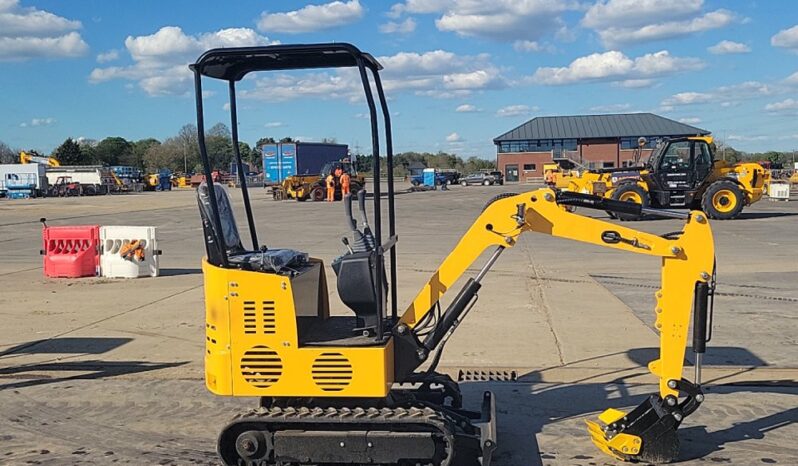 Unused 2024 JPC KV12 Micro Excavators For Auction: Leeds, UK – 30th April, 1st, 2nd & 3rd May 25 full