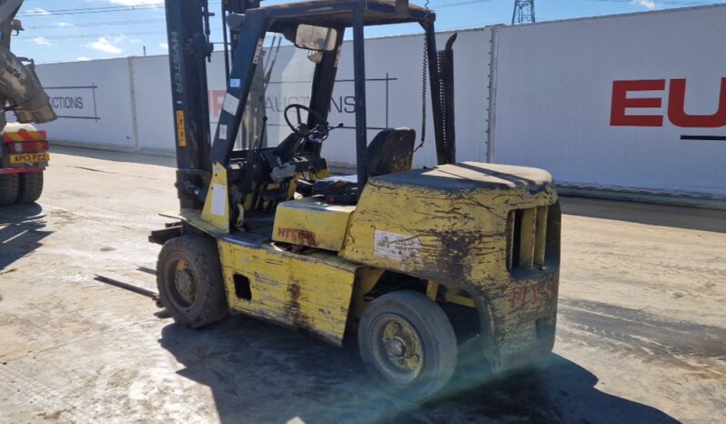 Hyster Diesel Forklift, 2 Stage Mast, Side Shift, Forks Forklifts For Auction: Leeds, UK – 30th April, 1st, 2nd & 3rd May 25 full