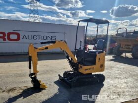 Unused 2025 JPC KV12 Micro Excavators For Auction: Leeds, UK – 30th April, 1st, 2nd & 3rd May 25