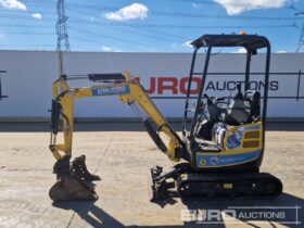 2020 Yanmar ViO17 Mini Excavators For Auction: Leeds, UK – 30th April, 1st, 2nd & 3rd May 25 full