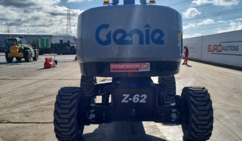 2018 Genie Z62/40 Manlifts For Auction: Leeds, UK – 30th April, 1st, 2nd & 3rd May 25 full