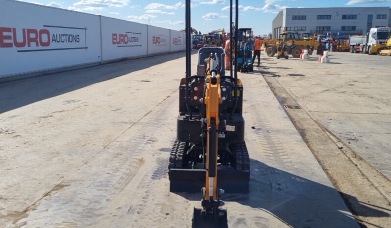 Unused 2024 JPC HT12 Micro Excavators For Auction: Leeds, UK – 30th April, 1st, 2nd & 3rd May 25 full