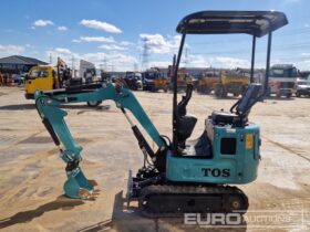 2024 Tos R319 Micro Excavators For Auction: Leeds, UK – 30th April, 1st, 2nd & 3rd May 25 full