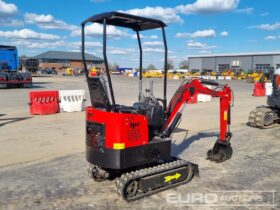 Unused 2024 JPC HT12 Micro Excavators For Auction: Leeds, UK – 30th April, 1st, 2nd & 3rd May 25 full