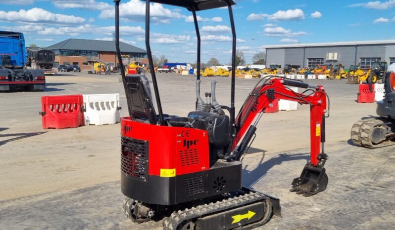 Unused 2024 JPC HT12 Micro Excavators For Auction: Leeds, UK – 30th April, 1st, 2nd & 3rd May 25 full