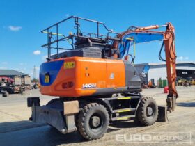 2019 Hitachi ZX140W-6 Wheeled Excavators For Auction: Leeds, UK – 30th April, 1st, 2nd & 3rd May 25 full