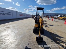 Unused 2025 JPC KV12 Micro Excavators For Auction: Leeds, UK – 30th April, 1st, 2nd & 3rd May 25 full