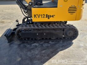 Unused 2024 JPC KV12 Micro Excavators For Auction: Leeds, UK – 30th April, 1st, 2nd & 3rd May 25 full