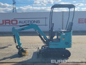 Unused 2024 JPC KV12 Micro Excavators For Auction: Leeds, UK – 30th April, 1st, 2nd & 3rd May 25 full