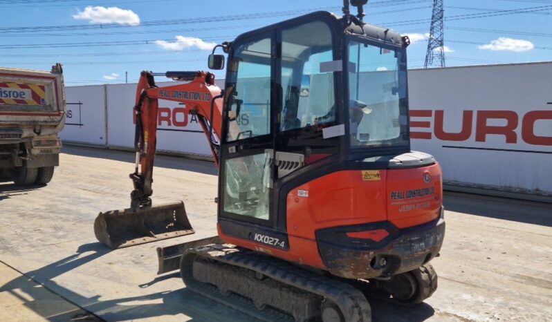 2018 Kubota KX027-4 Mini Excavators For Auction: Leeds, UK – 30th April, 1st, 2nd & 3rd May 25 full