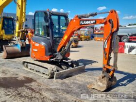 2017 Kubota U27-4 Mini Excavators For Auction: Leeds, UK – 30th April, 1st, 2nd & 3rd May 25 full