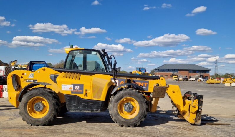 2021 JCB 540-140 Hi Viz Telehandlers For Auction: Leeds, UK – 30th April, 1st, 2nd & 3rd May 25 full