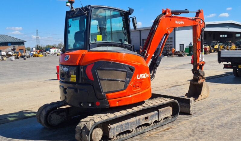 2021 Kubota U50-5 Mini Excavators For Auction: Leeds, UK – 30th April, 1st, 2nd & 3rd May 25 full