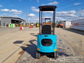 Unused 2025 JPC KV12 Micro Excavators For Auction: Leeds, UK – 30th April, 1st, 2nd & 3rd May 25 full