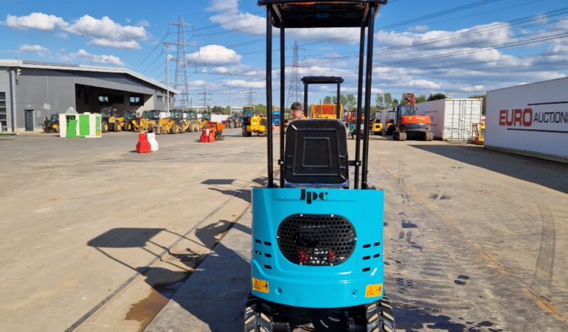 Unused 2025 JPC KV12 Micro Excavators For Auction: Leeds, UK – 30th April, 1st, 2nd & 3rd May 25 full