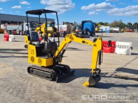 Unused 2024 JPC KV12 Micro Excavators For Auction: Leeds, UK – 30th April, 1st, 2nd & 3rd May 25 full
