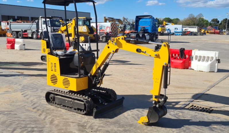 Unused 2024 JPC KV12 Micro Excavators For Auction: Leeds, UK – 30th April, 1st, 2nd & 3rd May 25 full