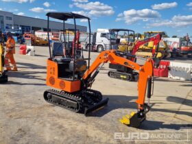 Unused 2024 JPC KV12 Micro Excavators For Auction: Leeds, UK – 30th April, 1st, 2nd & 3rd May 25 full